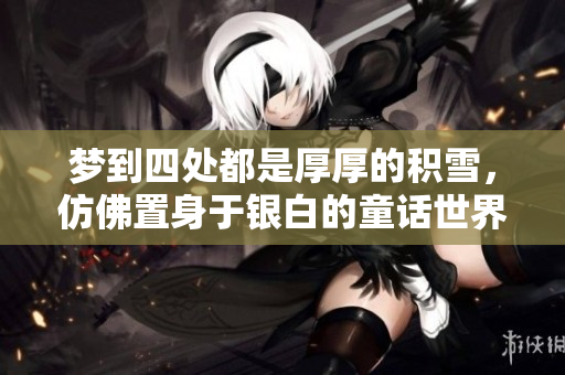 梦到四处都是厚厚的积雪，仿佛置身于银白的童话世界中