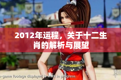 2012年运程，关于十二生肖的解析与展望