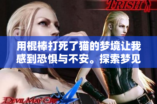 用棍棒打死了猫的梦境让我感到恐惧与不安。探索梦见这样情景的含义。