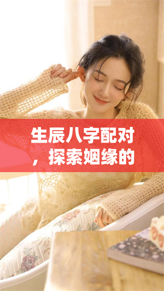 生辰八字配对，探索姻缘的秘密之道
