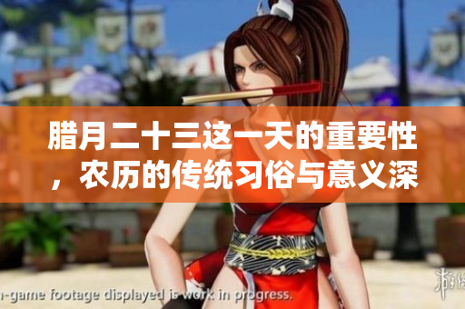 腊月二十三这一天的重要性，农历的传统习俗与意义深远。
