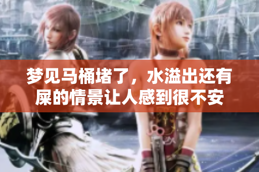 梦见马桶堵了，水溢出还有屎的情景让人感到很不安