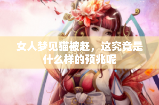 女人梦见猫被赶，这究竟是什么样的预兆呢